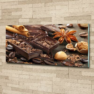 Wall art acrylic Chocolate