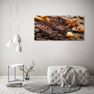 Wall art acrylic Chocolate