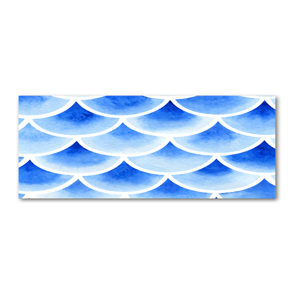 Wall art acrylic Fish scales