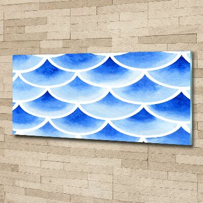 Wall art acrylic Fish scales