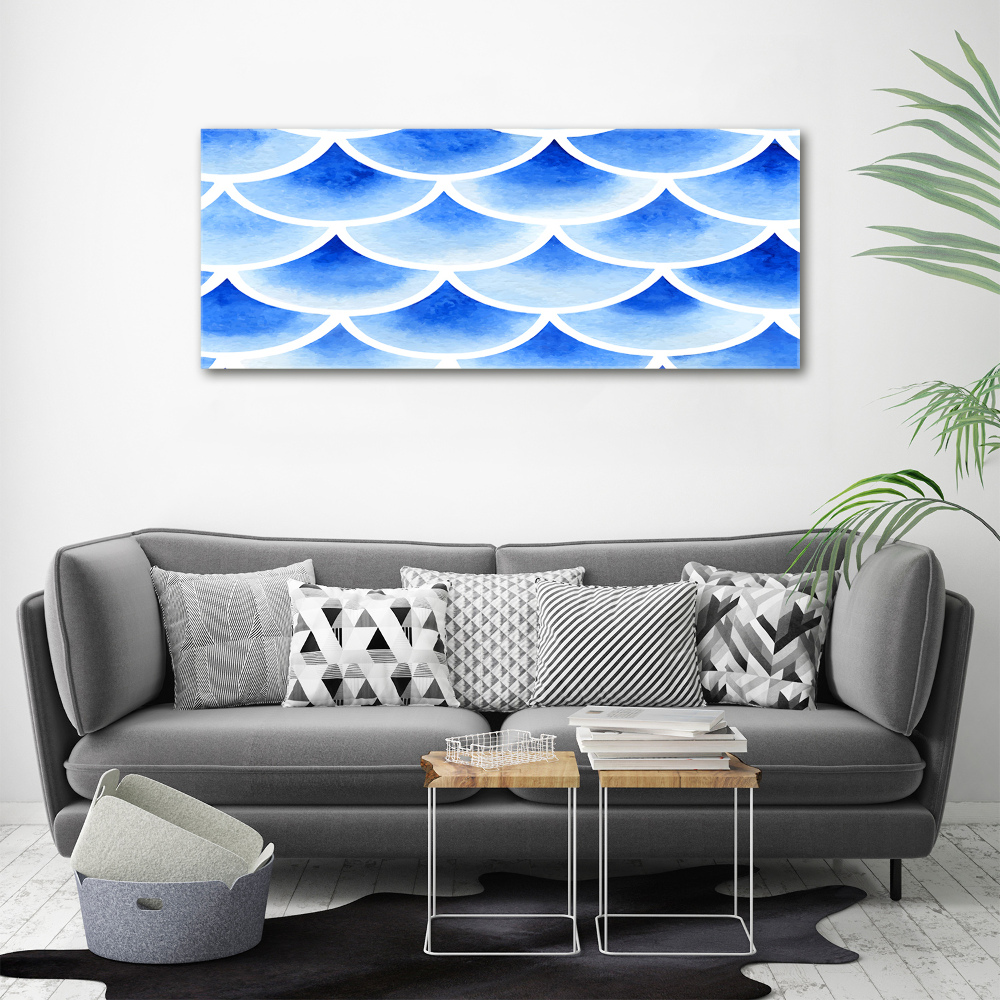 Wall art acrylic Fish scales