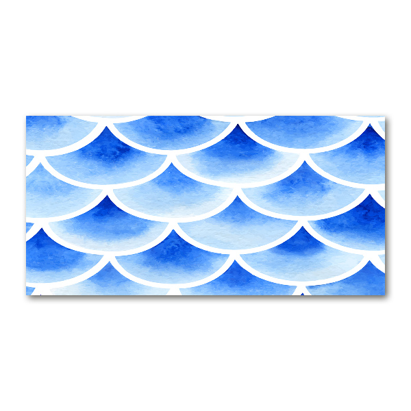 Wall art acrylic Fish scales