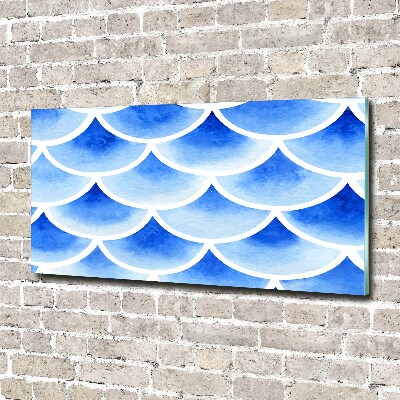 Wall art acrylic Fish scales