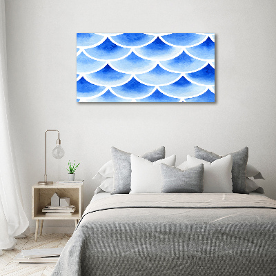 Wall art acrylic Fish scales