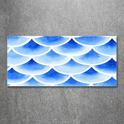 Wall art acrylic Fish scales