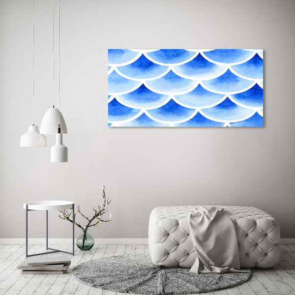 Wall art acrylic Fish scales