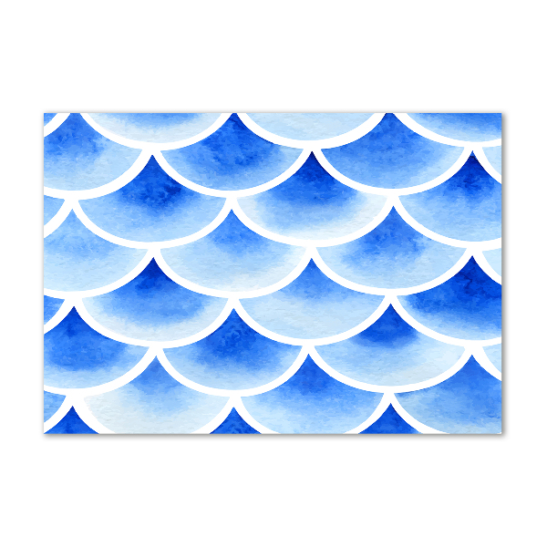 Wall art acrylic Fish scales