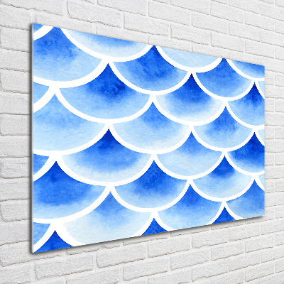 Wall art acrylic Fish scales