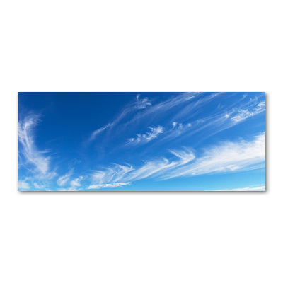 Acrylic wall art Blue sky