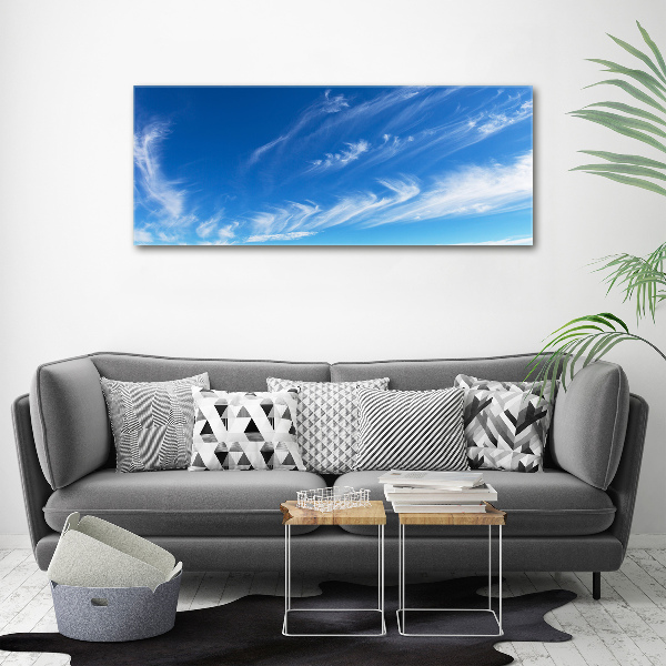 Acrylic wall art Blue sky