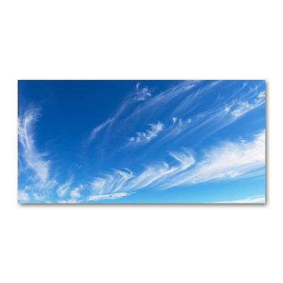 Acrylic wall art Blue sky