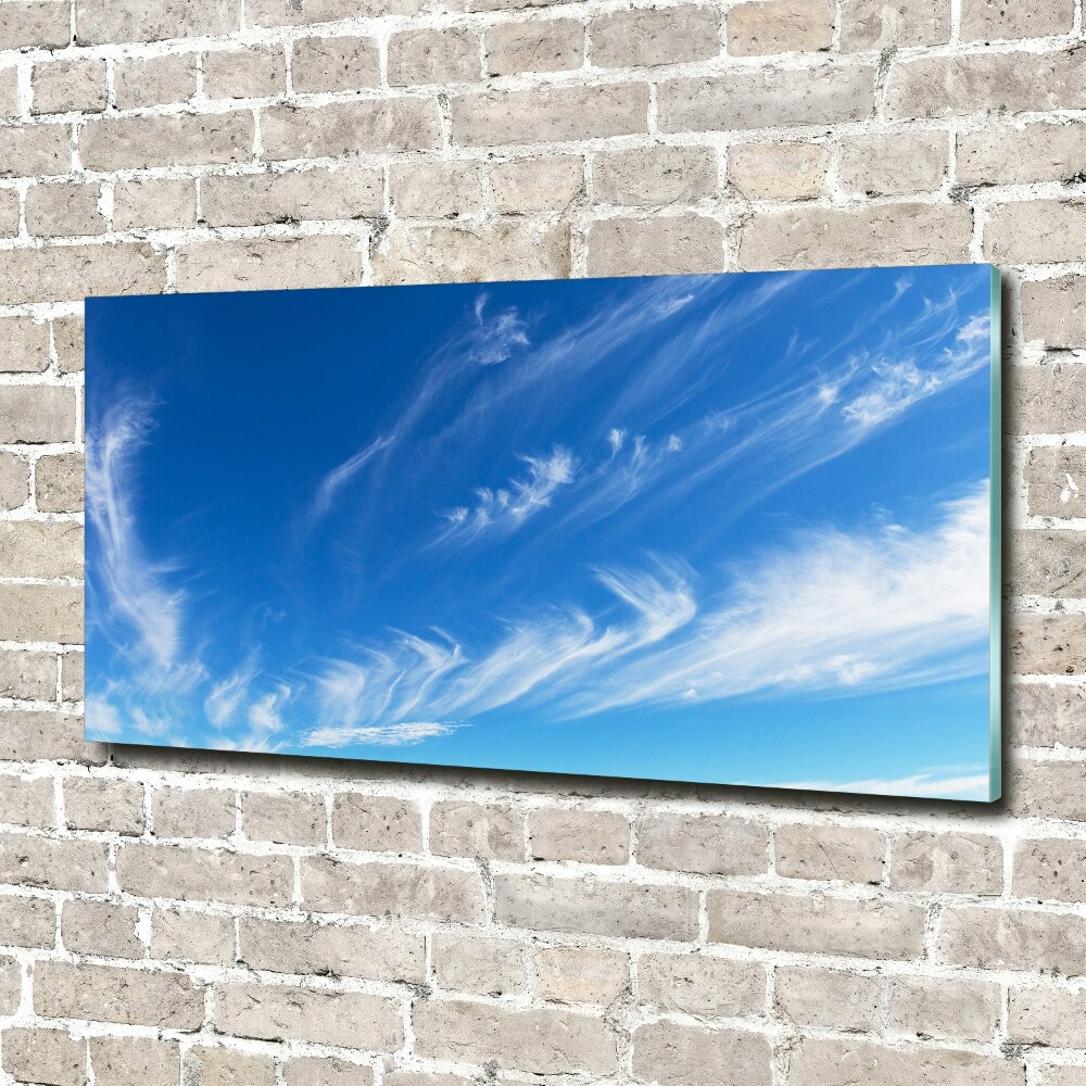 Acrylic wall art Blue sky