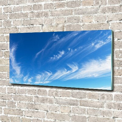 Acrylic wall art Blue sky