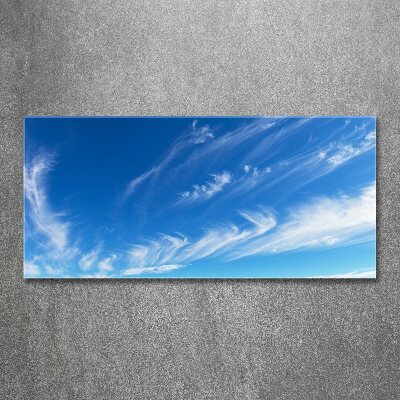 Acrylic wall art Blue sky