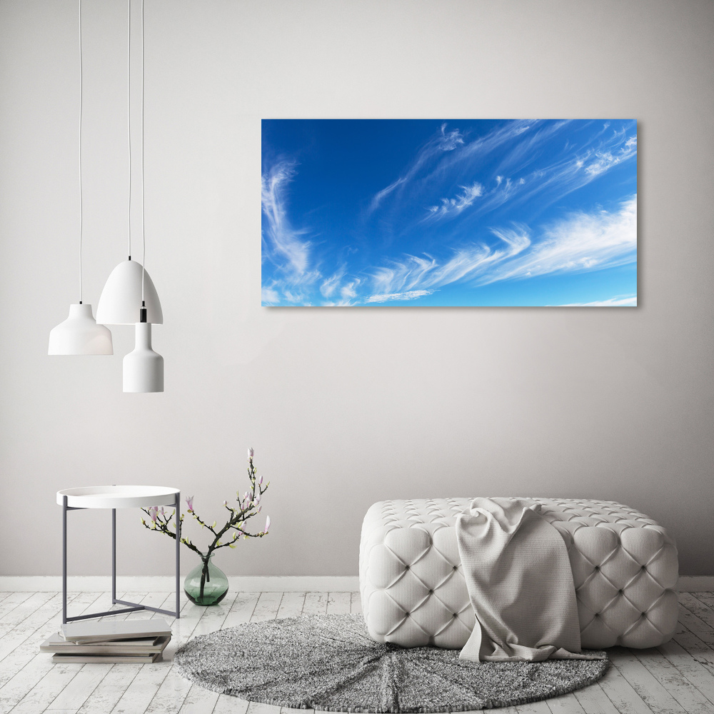 Acrylic wall art Blue sky