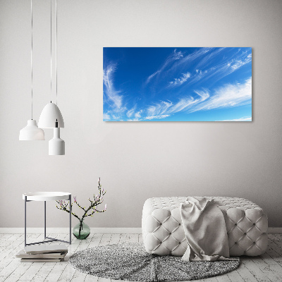 Acrylic wall art Blue sky