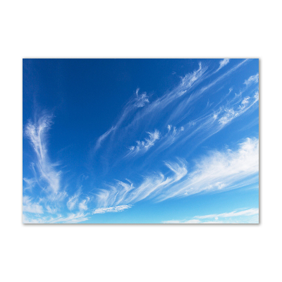 Acrylic wall art Blue sky