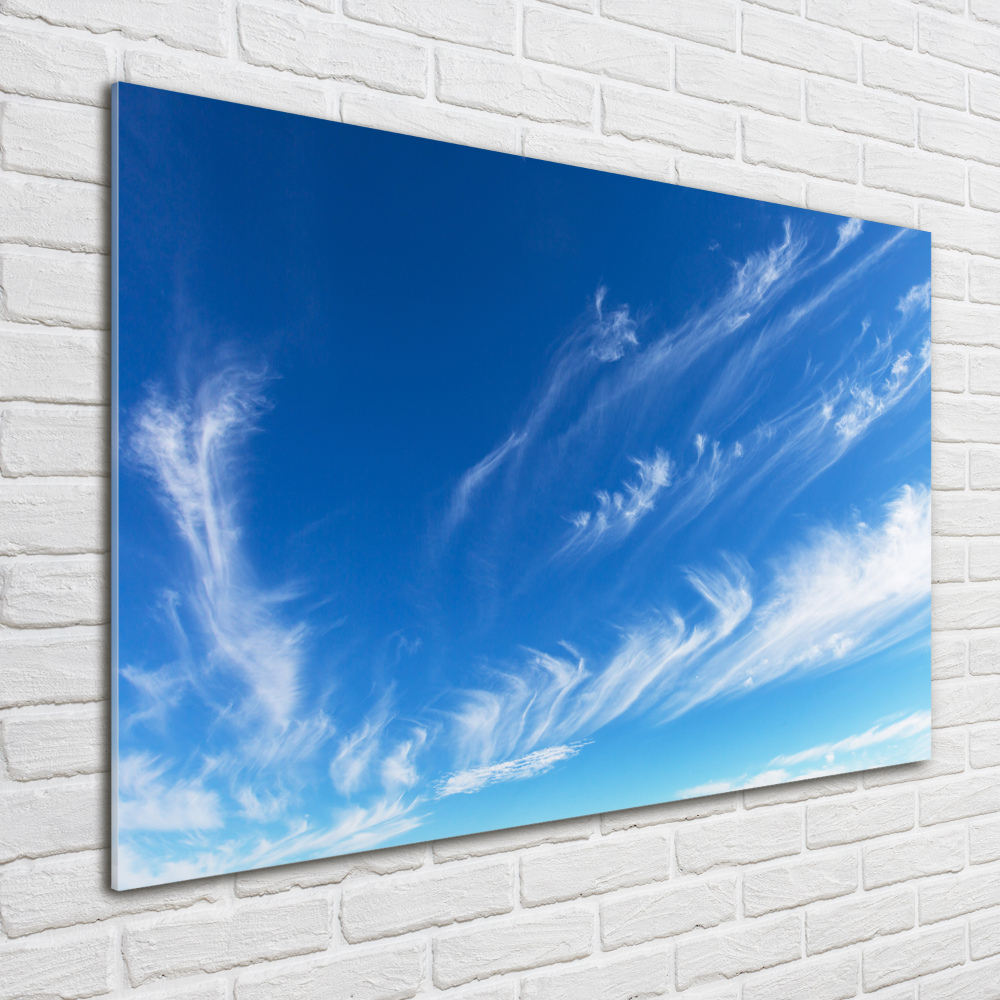 Acrylic wall art Blue sky