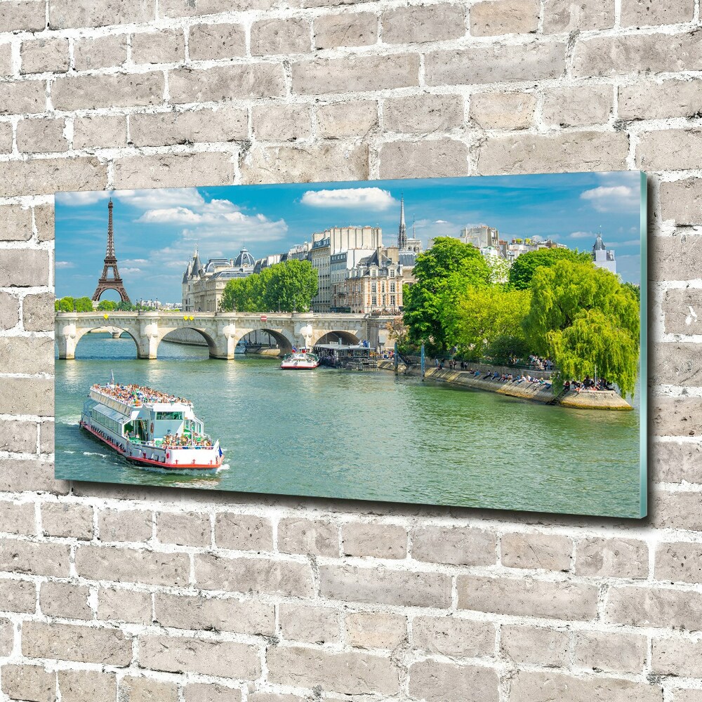 Print on acrylic Seine Paris