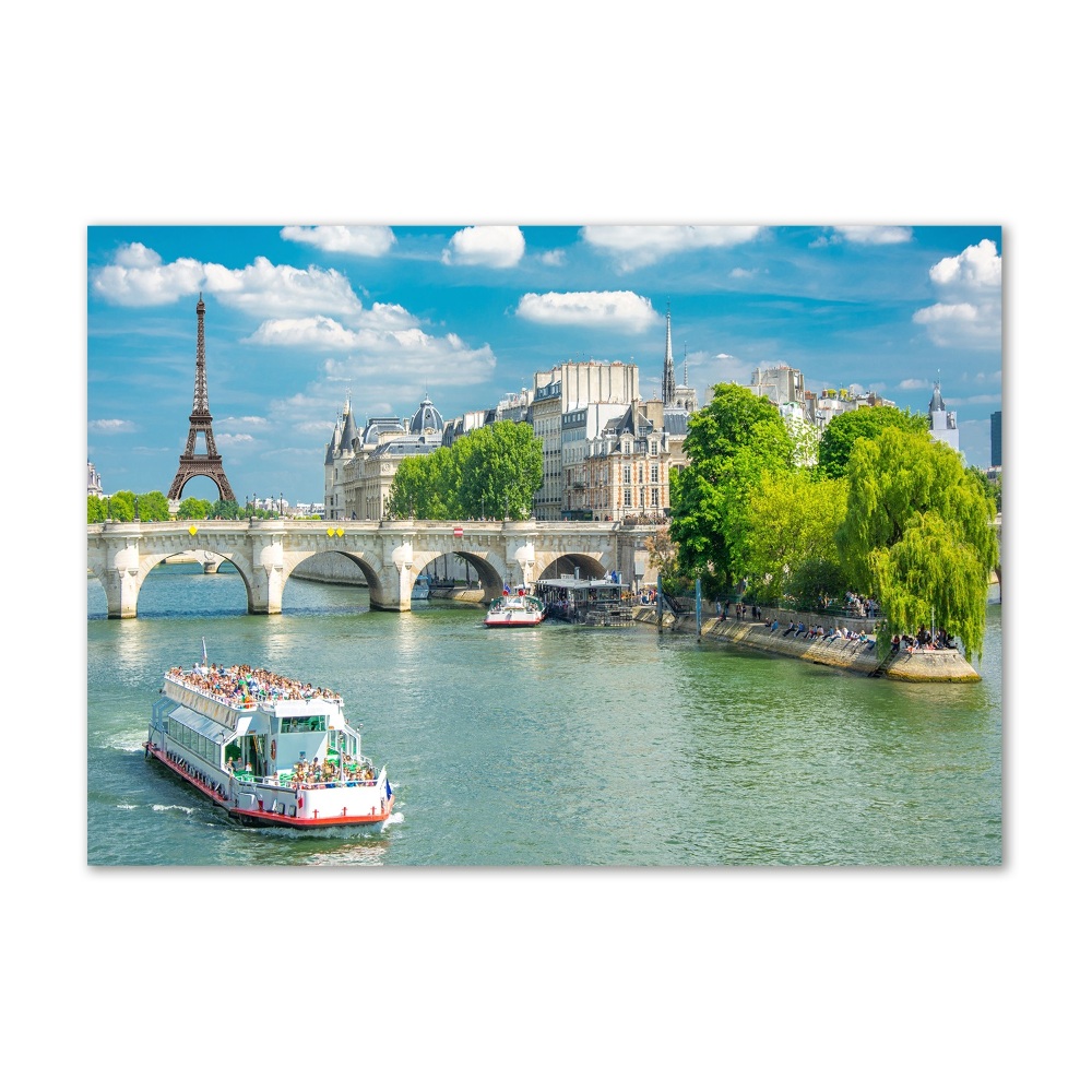 Print on acrylic Seine Paris