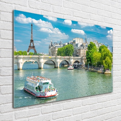 Print on acrylic Seine Paris