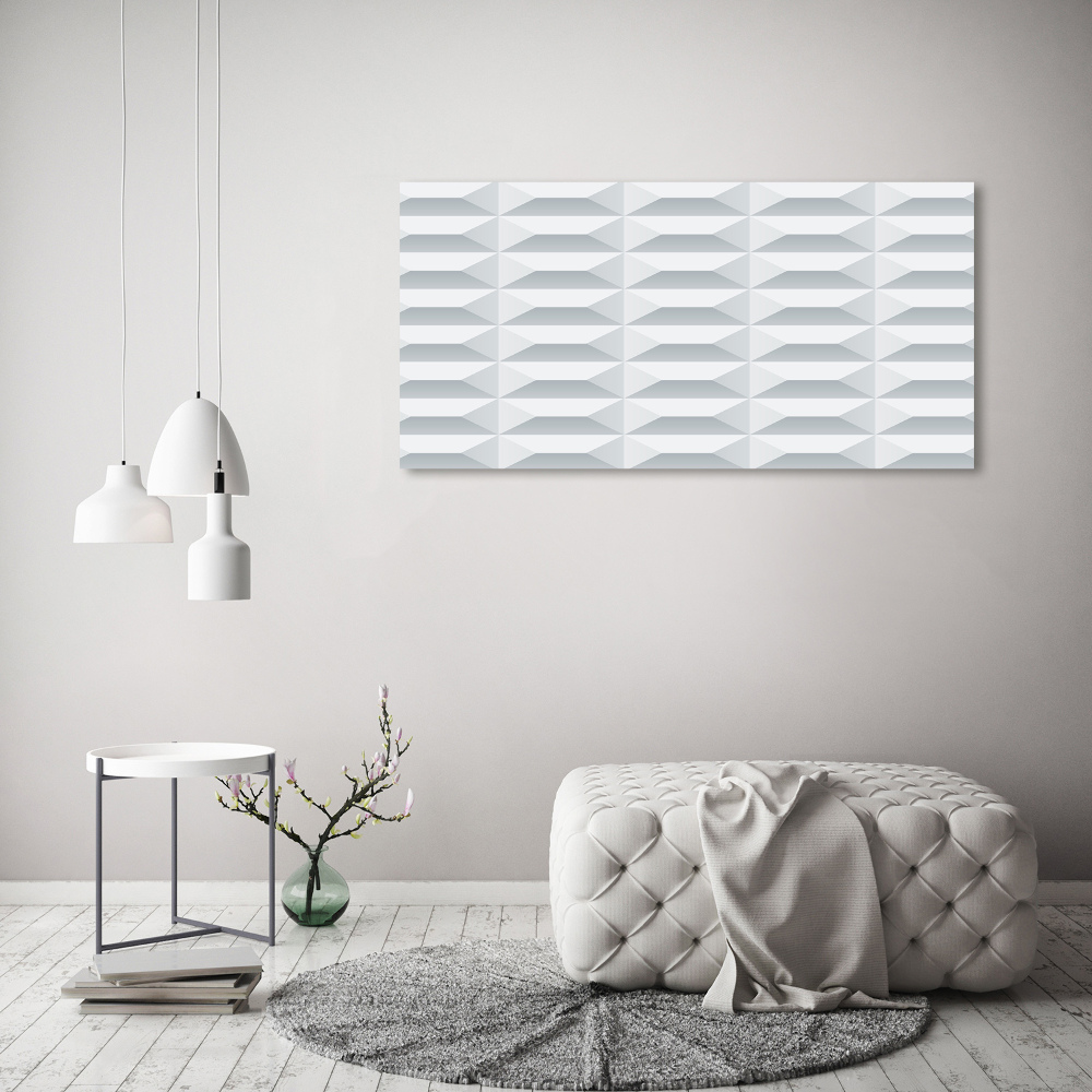 Acrylic wall art Geometric background