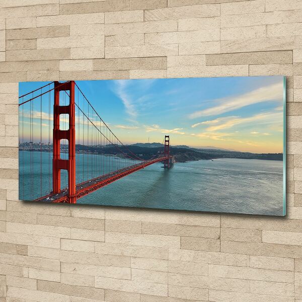 Print on acrylic San Francisco bridge