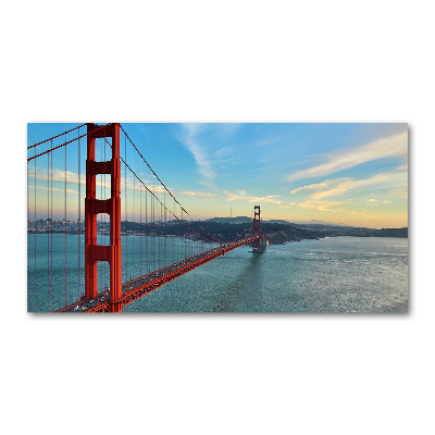 Print on acrylic San Francisco bridge