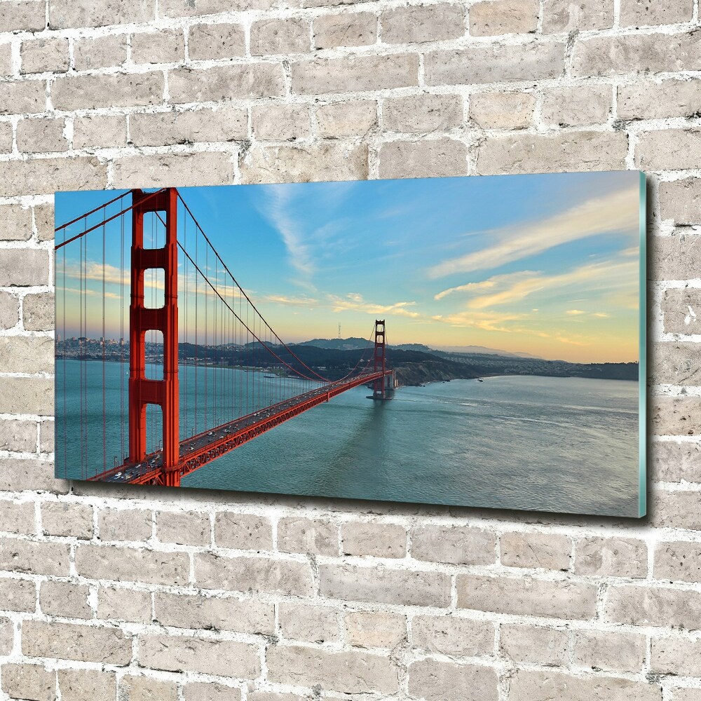 Print on acrylic San Francisco bridge