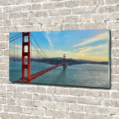 Print on acrylic San Francisco bridge