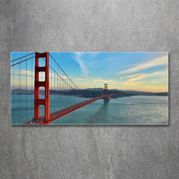 Print on acrylic San Francisco bridge