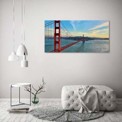 Print on acrylic San Francisco bridge