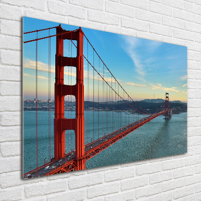 Print on acrylic San Francisco bridge