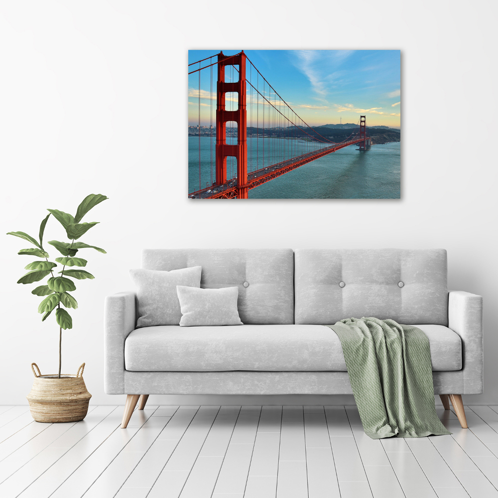 Print on acrylic San Francisco bridge