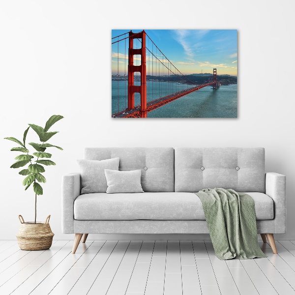 Print on acrylic San Francisco bridge