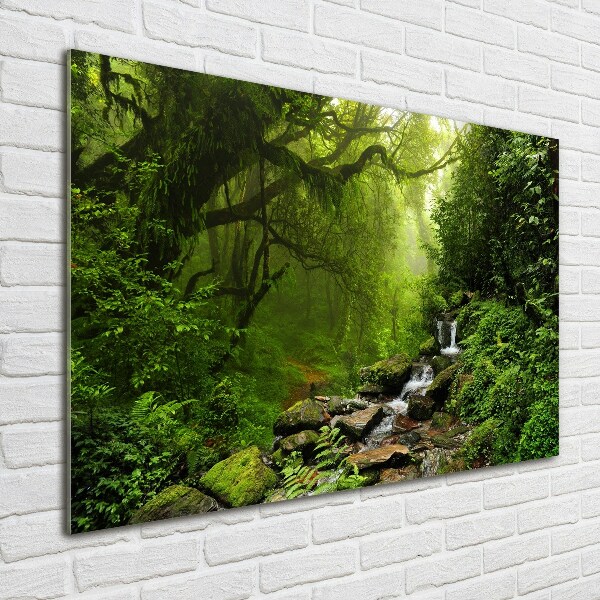 Wall art acrylic Jungle in Nepal