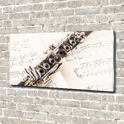 Print on acrylic Clarinet