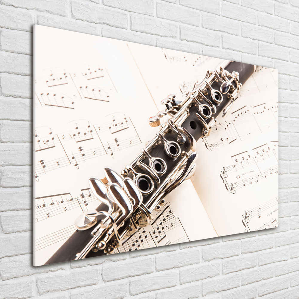 Print on acrylic Clarinet