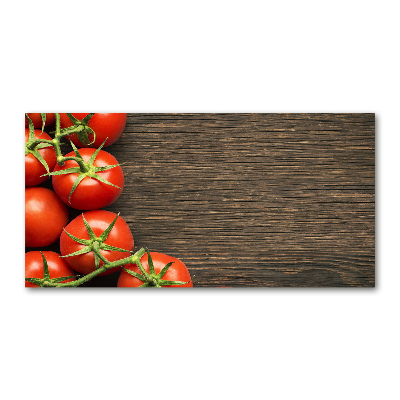 Print on acrylic Tomatoes on wood