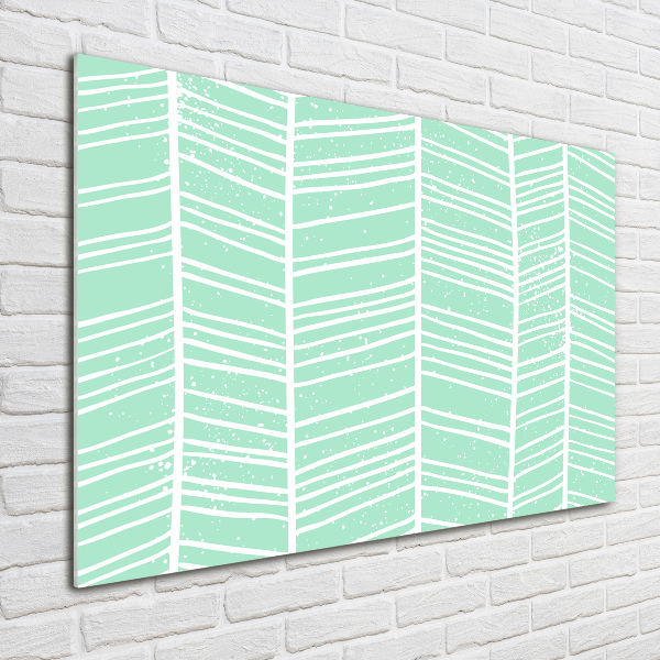 Acrylic wall art Flankeet pattern