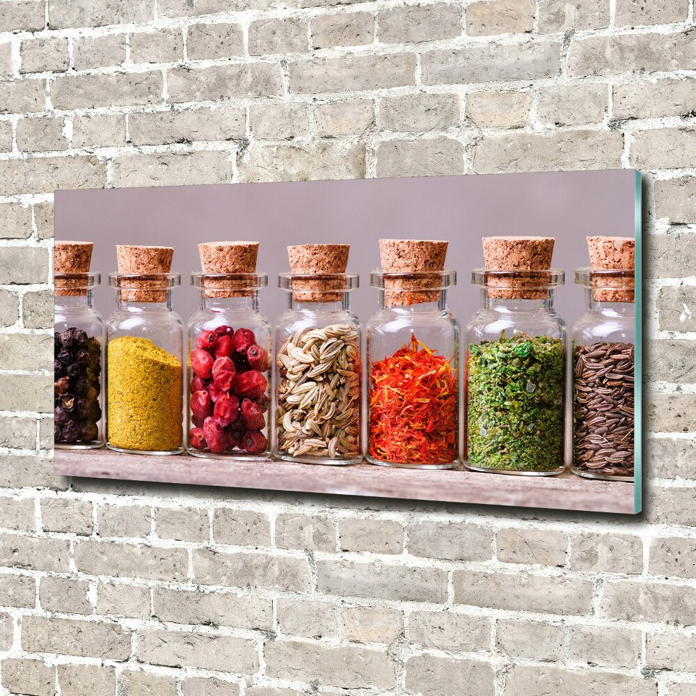 Print on acrylic Colorful spices