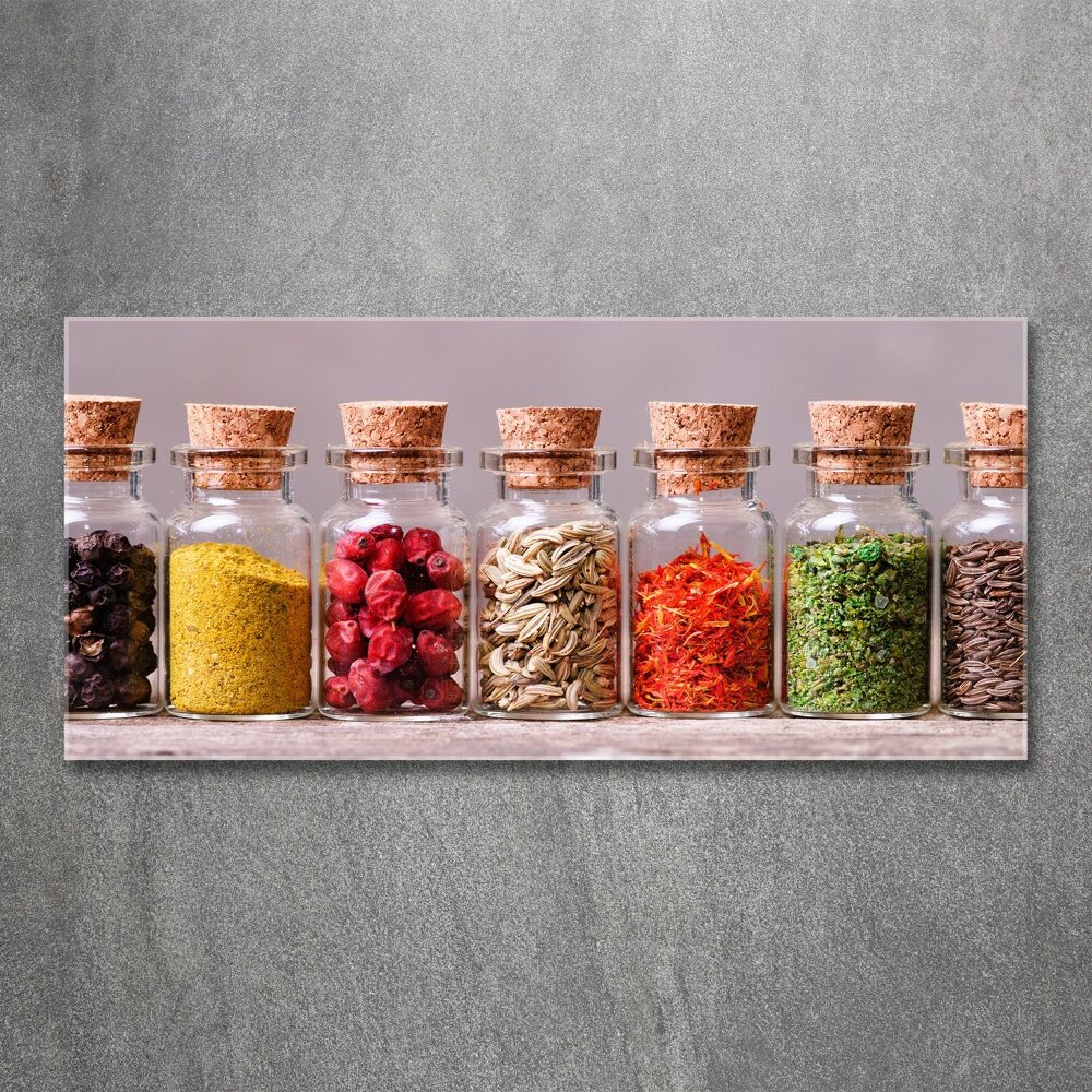 Print on acrylic Colorful spices