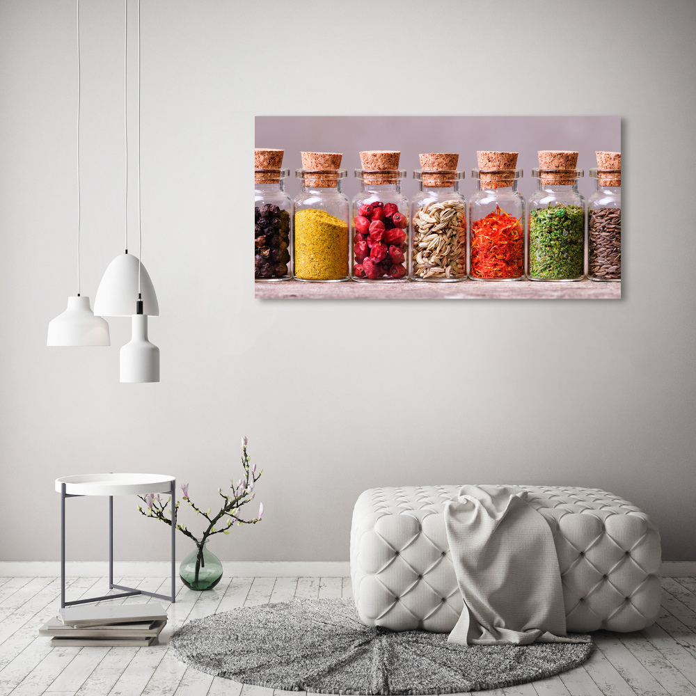 Print on acrylic Colorful spices