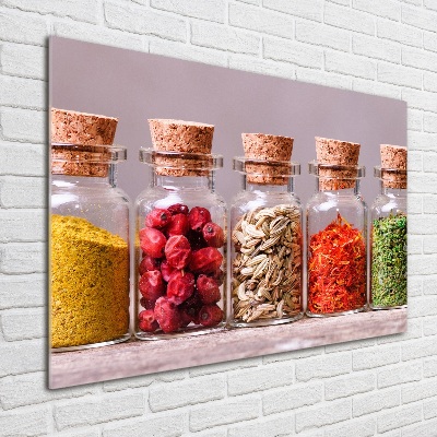 Print on acrylic Colorful spices