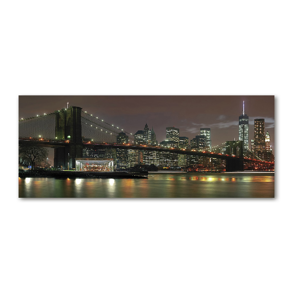 Acrylic wall art New York at night