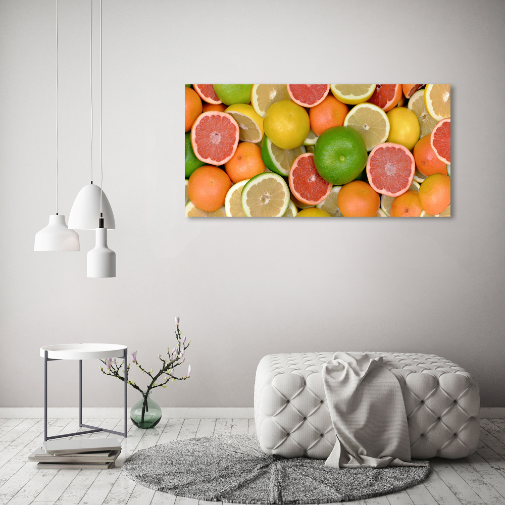 Wall art acrylic Citrus fruits