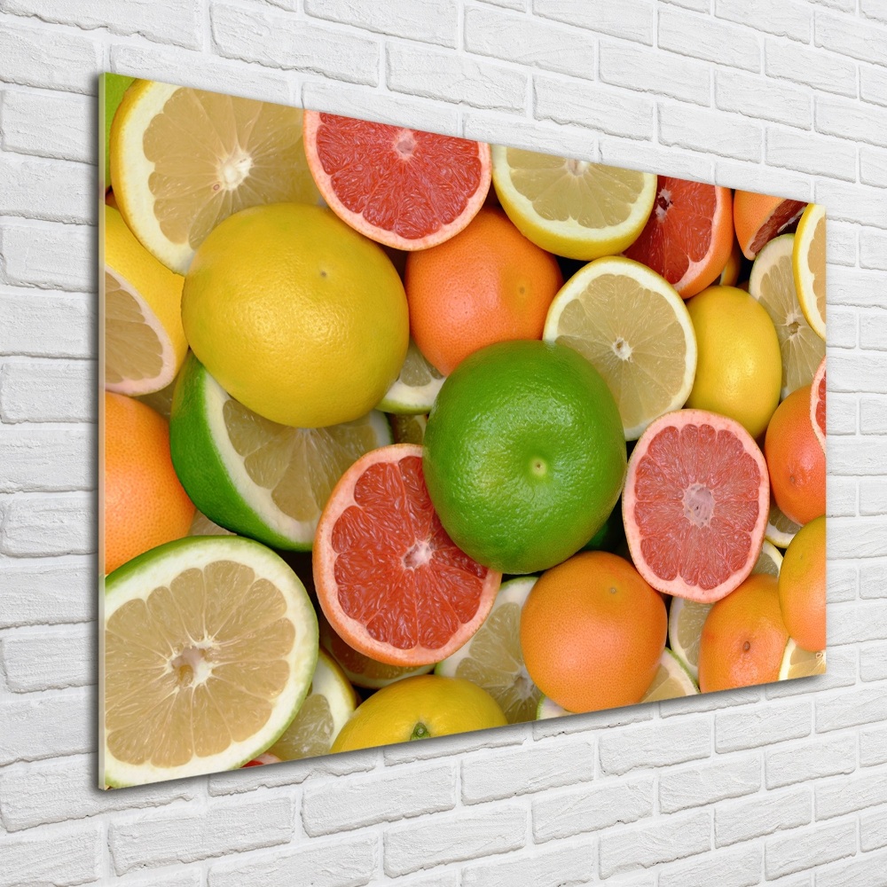 Wall art acrylic Citrus fruits