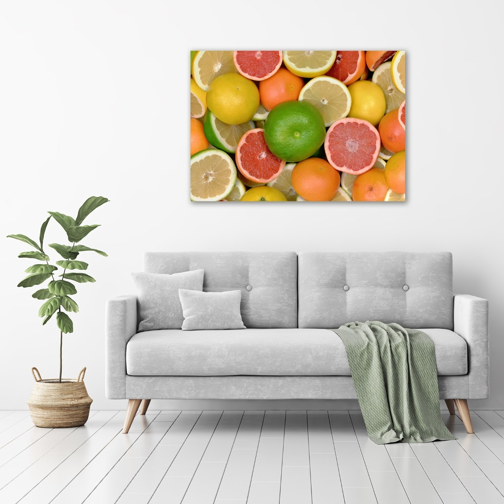 Wall art acrylic Citrus fruits