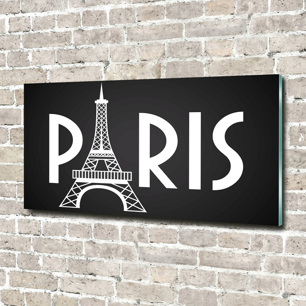 Wall art acrylic Paris