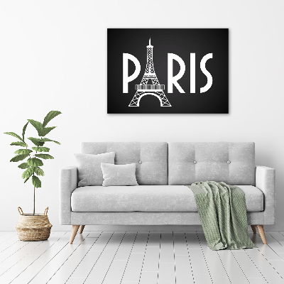 Wall art acrylic Paris